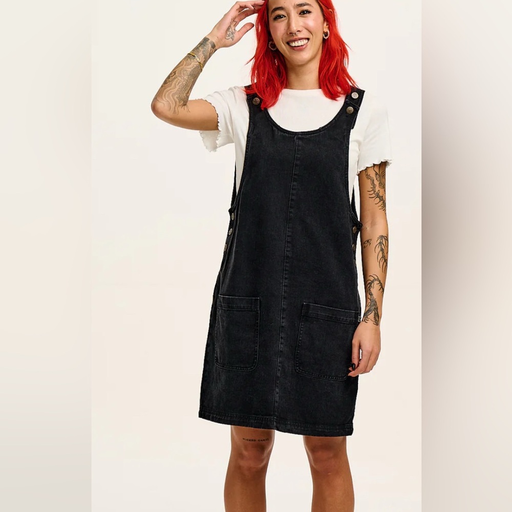 Lucy and Yak NWT Layla Denim Mini Jumper